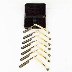 Dovo "87" Fritz Bracht 7 Day Razor Set