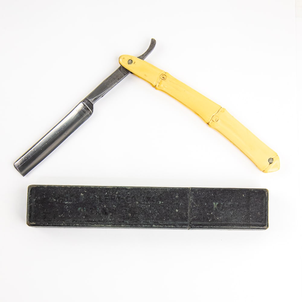 Unknown Mfg. Straight Razor w/ Unorig Box (1 of 3)