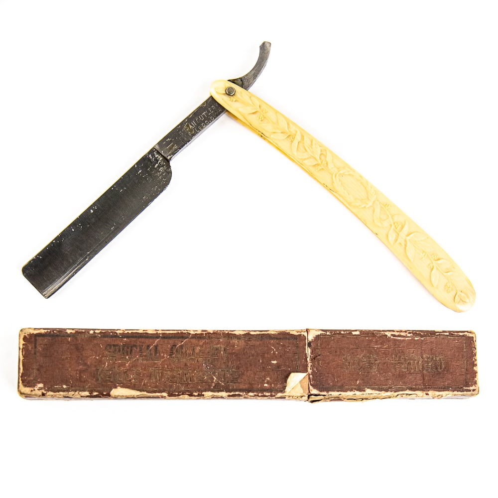 Lecran Cutlery Straight Razor w/ Unorig. Box (1 of 4)