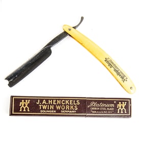 J. A. Henckels Twin Works 55 Razor w/ Orig. Box
