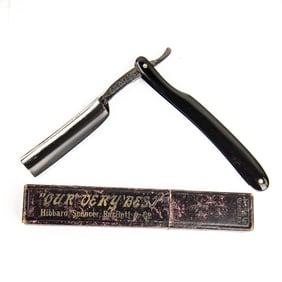 Hibbard, Spencer, Bartlett & Co Razor w/ Orig. Box
