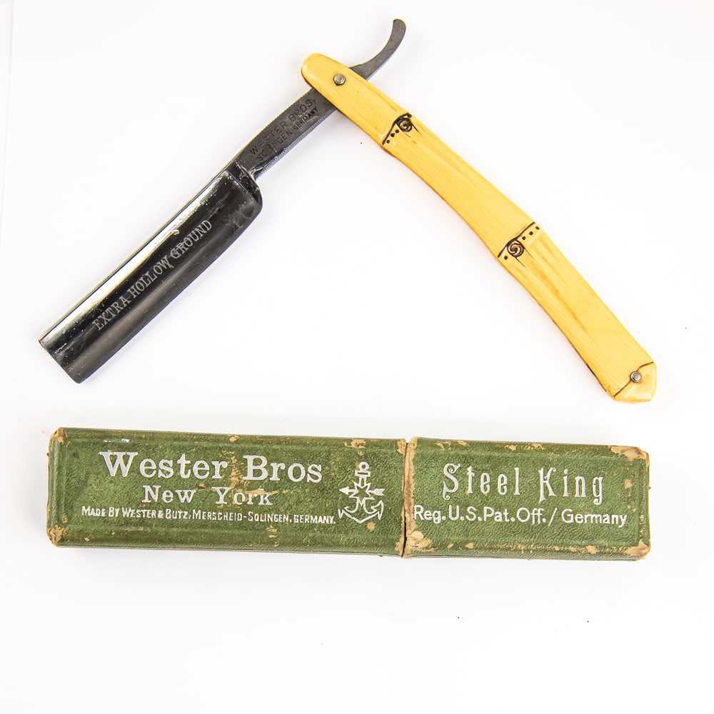 Wester Bro's No20 Straight Razor w/ Box (1 of 5)