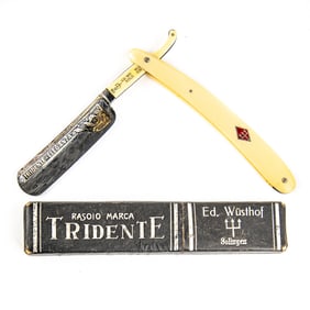 Ed. Wusthof Tridente Razor w/ Orig. Box