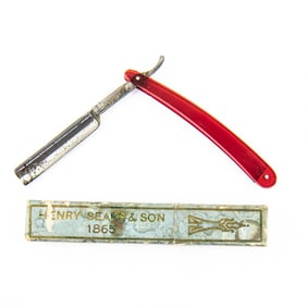 Henry Sears & Son 1865 Razor w/ Orig. Box