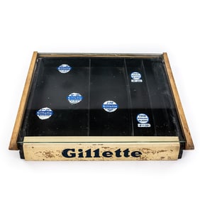 Vintage Gillette Razor Store Display