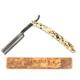 Record Straight Razor w/ Unorig. Box