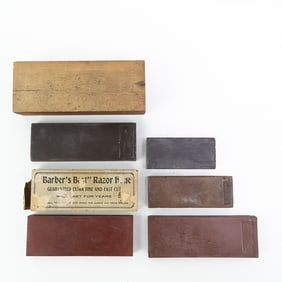 (5) Assorted Razor Hones Lot