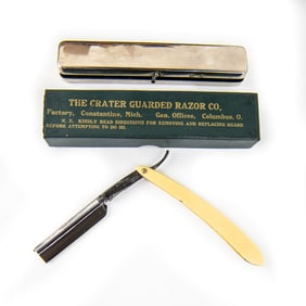 Crater Guarded Razor Co. Razor w/ Box and Case