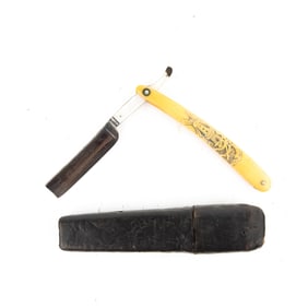 H Boker & Co Radium Straight Razor w/ Unorig. Box