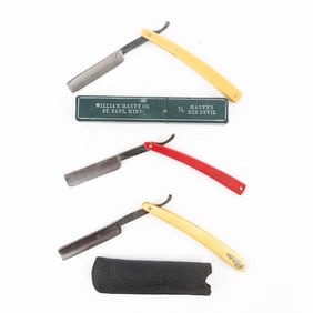 (3) Vintage Straight Razors