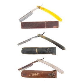 (3) Vintage Straight Razors