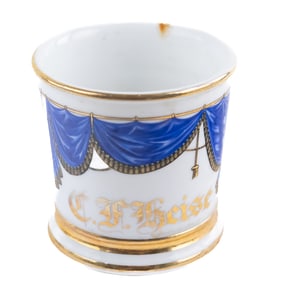 Vintage Personalized Shaving Mug