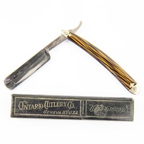 Ontario Cutlery Co. Straight Razor w/ Orig. Box
