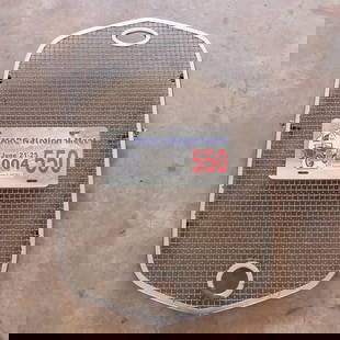 1930-31 Ford Model A Radiator Stone Guard: Original, used in good condition. Includes mounting brackets