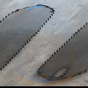 1931 Ford Model A Radiator Stone Guard: Used, painted black. Includes mounting brackets