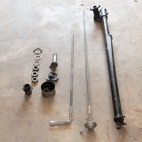1928 Ford Model A 7 Tooth Steering Col W Horn Rod