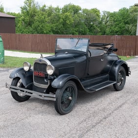 1929 Ford Model A Standard Roadster With Trunk