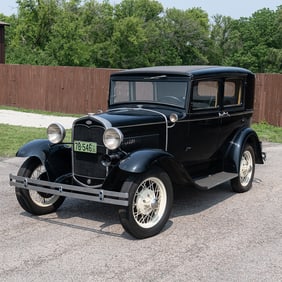 1931 Ford Model A Slant Window Blind Back