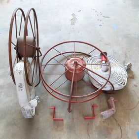 2 Fire Hose Reel Sets
