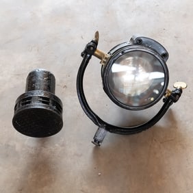 1920's Fire Siren and Spotlight