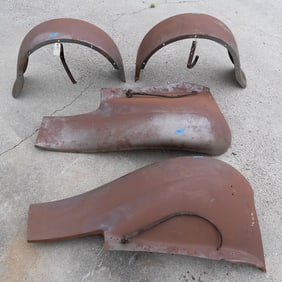 1931 Ford Model A Front & Rear Fenders