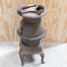 Small Cast Iron Pot Belly Stove