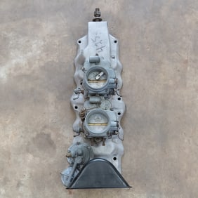 Edmond's Custom Aluminum Ford V8 Intake Manifold