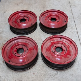Four Unknown 5 Bolt 18" Rims
