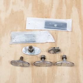 1928-29 Ford Model A Set of Bumper Clamps