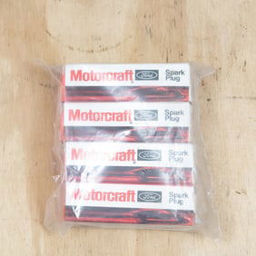 4 New Motorcraft Spark Plugs