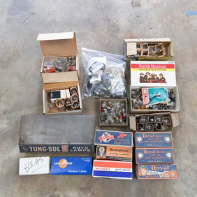Ford Model A Large Lot of Headlight Bulbs