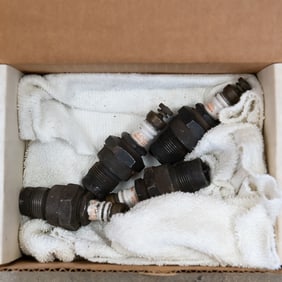 4 Original Used 3X Spark Plugs Ford Model A