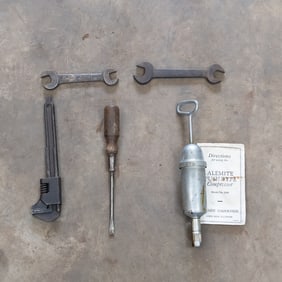 Model A Ford Tools & Grease Guns