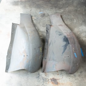 1931 Ford Model A LF Fenders W Sidemount Well