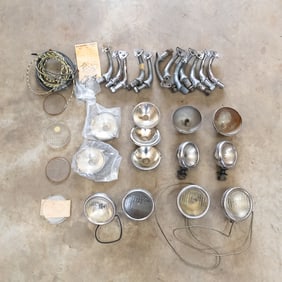 1930-31 Ford Model A Stainless Cowl Lights