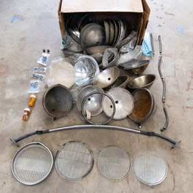 Large Lot of Ford Model A Headlight Parts