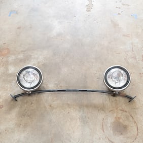 1931 Ford Model A Stamped Headlight Bar & Lights