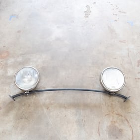 1930-31 Ford Model A Headlight Bar With LightsHead