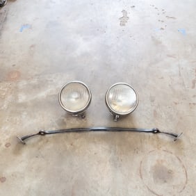 1931 Ford Model A Stamped Headlight Bar W Lights