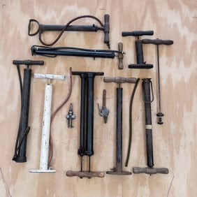 Lot of TirePumps