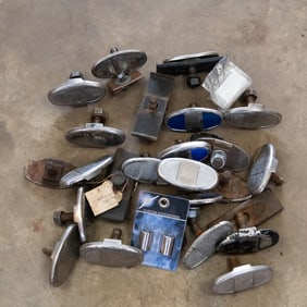 1930-31 Ford Model A Stainless Bumper Clamps