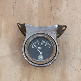 Model A Ford Oil Pressure Gauge W Bracket