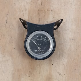 Model A Ford Oil Pressure Gauge W Bracket