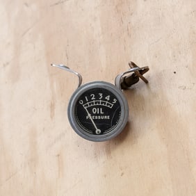 Model A Ford Oil Pressure Gauge W Bracket