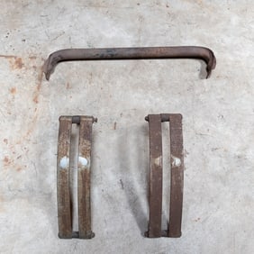1930-31 Ford Model A Rear Bumperettes & Spacer
