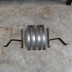 193031 Ford Model A Rear Bumperettes & Brackets