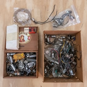 Model A Ford Internal Headlight Sockets & Wiring