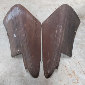 1946-48 Dodge Plymouth DeSoto Hood Sides
