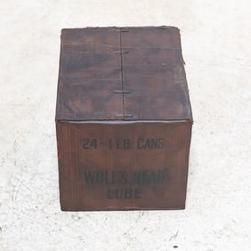 16 Cans NOS 1 Lb. Wolf's Head Lube
