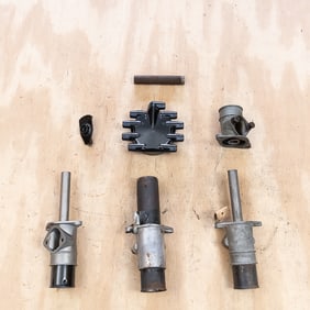 1932-36 Ford Fuel Pump & Oil Filler Bracket